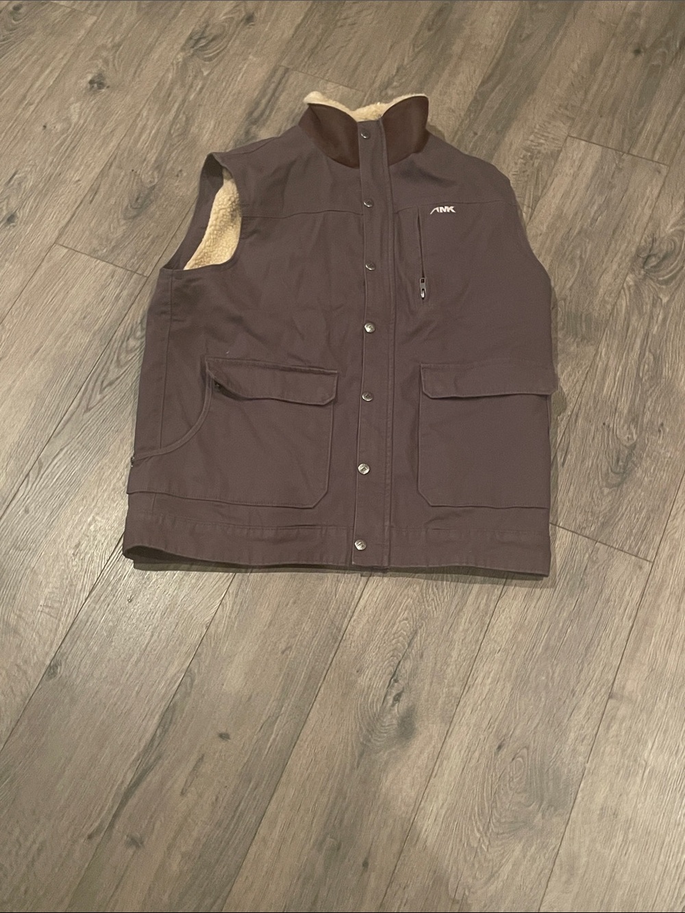 Mountain Khakis Brown Sherpa-Lined Men's Vest